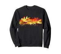 Charlotte Cityscape Aquarelle Sweatshirt