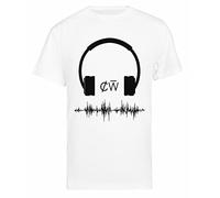 Charlotte De Witte Logo T-Shirt Homme Blanc Eco-Friendly Tee