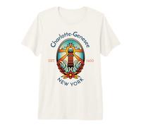 Charlotte-Genesee Phare de Rochester New York T-Shirt Haut de Gamme