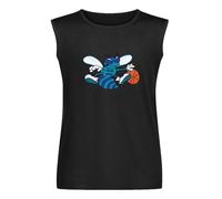Charlotte Hornets Mens T-Shirt Unisex Sleeveless Tops Black Vest Tank Tee M