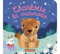 Charlotte la marmotte: Livre marionnette pour bébé - dès 3 mois