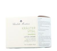 Charlotte Meentzen Kräutervital crème au lotus pour peaux sèches 50 ml