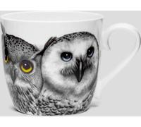 Charlotte Nicolin Becher Contemplation, Tasse, Eule, Fine Bone China, Bunt, 415 ml, MU7511