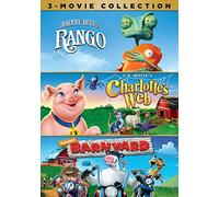 Charlotte's Web / Barnyard / Rango – Coffret DVD 3 films – Écran large AC-3