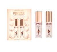 Charlotte Tilbury Lot de 2 mini sprays aérographes de 34 ml - Imperméables - Tenue 16 heures - Parfum thé blanc de Bali - Avec thé vert et aloe vera