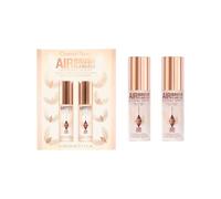 Charlotte Tilbury Lot de 2 mini sprays aérographes de 34 ml - Imperméables - Tenue 16 heures - Parfum thé blanc de Bali - Avec thé vert et aloe vera
