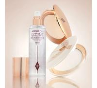 Charlotte Tilbury réglage Spray 200ml poudre lumineuse au clair de lune amour poudre bicolore fard à joues poudre scintillante coussin d'air marque maquillage