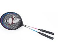 Charlsten Badminton Jeu de badminton - 2 raquettes + 2 volants + sac