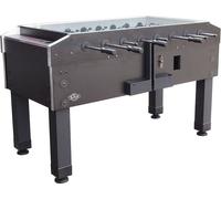 Charlsten Table de baby-foot Tournament avec monnayeur + couvercle en verre