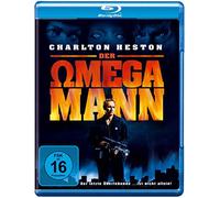 DER OMEGA MANN - CHARLTON HESTON,ANTHONY ZERBE,ROSALIND CASH BLU-RAY NEUF
