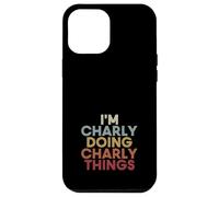 Charly Name Charly Personalized Name First Given Coque pour iPhone 12 Pro Max
