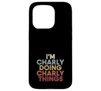 Charly Name Charly Personalized Name First Given Coque pour iPhone 15 Pro