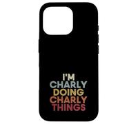 Charly Name Charly Personalized Name First Given Coque pour iPhone 16 Pro