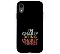 Charly Name Charly Personalized Name First Given Coque pour iPhone XR