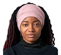 CHARM 2 En 1 Cache Cou Femme Multifonctionnel - Foulard Bandeau Homme 100% Coton Bio Echarpe Boucle Tubulaire Fin Corail Chiné