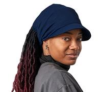 CHARM Casquette Femme Ete avec Visiere-Homme Bandana Foulard Chapeau De Soleil Bandeau UV-Protection Marine