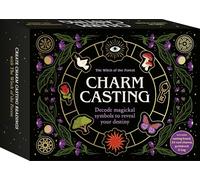 Charm Casting Starter Kit: Decode Magickal Symbols to Reveal Your Destiny - Includes: Casting Board, 24 Card Charms, Guidebook and Bag