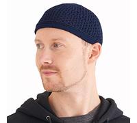 CHARM Chapeau Homme Kufi 100% Coton | Bonnet Priere Islamique, Calot Crâne Ete, Crochet En Maille
