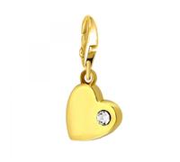 Charm Coeur SC Crystal orné de Cristaux scintillants