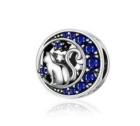 Charm de chat, 925 argent sterling, charm de chien, chameau, lapin, dauphin, papillon, charm pour bracelet Pandora, tous