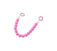 Charm de téléphone avec chaîne de perles, cordon de téléphone avec perles, cordon décoratif coloré pour téléphone portable, joli porte-clés décoratif pour voyage, hoga, Consulte la descripción, Voir