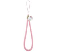Charm de téléphone (rose) Hello Kitty Cordon en nylon Tête de Kitty