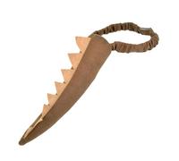 Charm Dragon Tail, Playful Costume Accessory, 3.94 Inches Dress Up Prop with Elastic Band, Soft Fabric Appendage, Fantasy Outfit Addition with Stretch Strap, Party Decoration Wear for Boys Girls