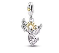 Charm en argent 925 avec motif déesse du soleil compatible avec les bracelets Pandora, Trollbeads, Chamilia, Biagi et de nombreux autres bracelets à breloques britanniques.