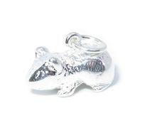 Charm en argent sterling de cochon d'Inde .925 x 1 Charms de cochons d'Inde pour animaux de compagnie