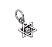 Charm Etoile de David en Argent 925/1000