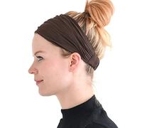 CHARM Homme Bandeau Japonais Sports - Tête Bande Bandana Extensible Marron M
