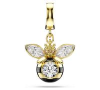 Charm Idyllia, Tailles variées, Abeille, Multicolore, Doré à l’or 18 carats (750/1000) OS
