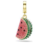 Charm Idyllia, Tailles variées, Pastèque, Multicolore, Doré à l’or 18 carats (750/1000) OS