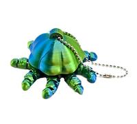 Charm Jellyfish Keychain, 3D Printed Wallet Pendant, Flexible Joint Backpack Charm with Fun Design, Travel Aid for Families, Lifestyle Supply, Keychain for Students Travelers Kids Teens Collectors