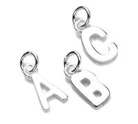 Charm Lettre de l'Alphabet en Argent 925/1000 - G