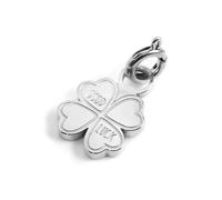 Charm Marlù 18CH089 trèfle à quatre feuilles Good Luck Silver