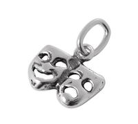 Charm Masques Comédie et Tragédie en Argent 925/1000