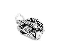 Charm Médaille de Saint-Christophe en Argent 925/1000