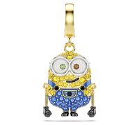 Charm Minions Bob, Pavé, Multicolore, Doré à l’or 18 carats (750/1000) OS
