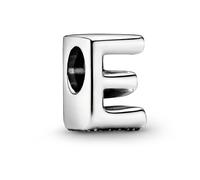 Pandora Charm Lettre E en argent