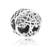 Charm - Pandora - Arbre Généalogique - Argent 925 - Bijou Unique - Femme