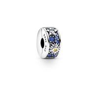 Charm - PANDORA - Céleste Soleil, Étoile & Lune - Argent - Multicolore - Femme