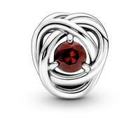Charm PANDORA Cercles de l'Éternité Rouge