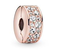 Pandora Charm Clip Pavé Transparent one size