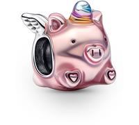 Charm PANDORA Cochon Licorne Volant