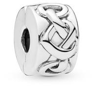 Charm - PANDORA - Cœurs Noués - Métal - Argenté - Mixte
