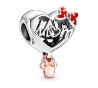 Charm PANDORA Disney Cœur Minnie Mom