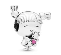 Charm PANDORA Fille Avec Des Pigtails 798016EN160