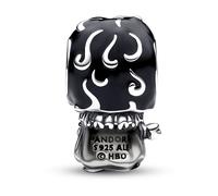 Pandora – Charm Game of Thrones Jon Snow – Argent sterling, émail noir et gris transparent