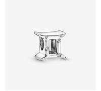 Charm - PANDORA - Gémeaux - Argent 925 - Zircone Cubique - Mixte